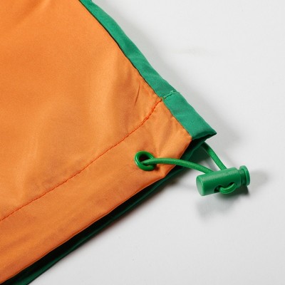 Hunter x Hunter Gon Freecss Long Sleeve Green Colorblock Hooded Anorak-XL — фото 4