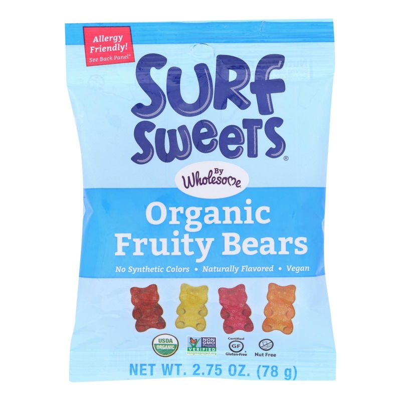 Surf Sweets Organic Fruity Bears - Case of 12/2.75 oz, 2 of 7