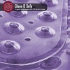 Non Slip Bathtub And Shower Mats 40x16 Extra Long Bath Tub Mat With Suction Cups & Drain Holes - Lux Decor Collection - 4 of 4