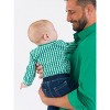 RuggedButts Baby Boys Long Sleeve Button Down Bodysuit - 4 of 4