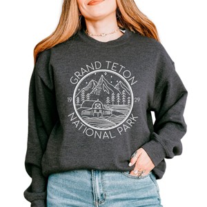 Simply Sage Market Grand Teton National Park Sweatshirt - 1 of 4
