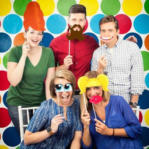 Funny Faces Photo Booth Kit Target