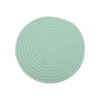Unique Bargains Trivet Round Rope Woven Mat Cotton Non-woven Fabric 7.87"x7.87"x0.31" - 3 of 3