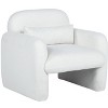 CAVINAS Teddy Accent Chair with Arms and Pillow,Modern Upholstered Living Room Chairs,Reading Chairs for Living Room - 4 of 4