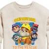 Boys' - Paw Patrol - Rubble & Crew Graphic Long Sleeve Fleece Sweatshirt - 2 of 4