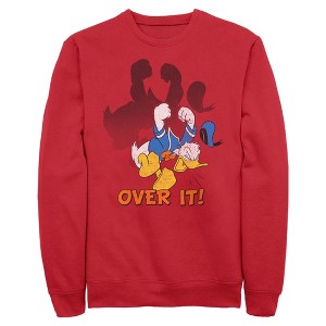 Mens Mickey & Friends Donald Duck Over It Sweatshirt - 1 of 4