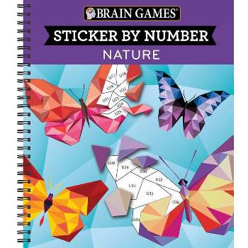 Brain Games - Sticker by Number: Animals (28 Images to Sticker)  9781680229004