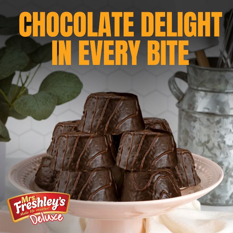 Mrs. Freshley&#39;s Deluxe Hershey&#39;s Triple Chocolate Cakes - 6ct, 3 of 11