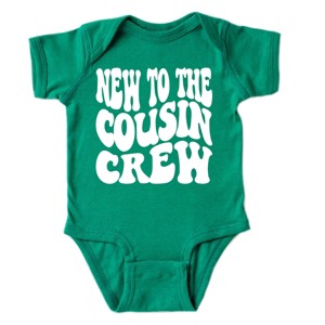 The Juniper Shop New To The Cousin Crew Baby Short Sleeve Bodysuit - 1 of 4