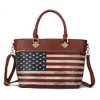 MKF Collection Lilian Vegan Leather Women’s FLAG Tote Bag by Mia K - 2 of 4