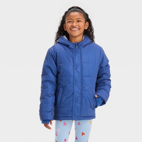 Target cropped hot sale puffer jacket