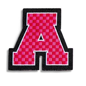 Rabble Alphabet Patch - A - 1 of 1