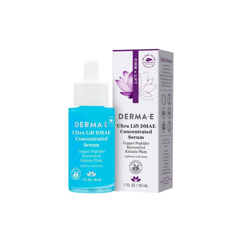 derma e Ultra Lift DMAE Concentrated Facial Serum - 1 fl oz, 3 of 14