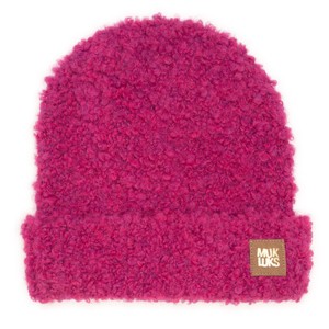 MUK LUKS Women's Solid Boucle Hat - 1 of 2