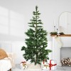 Northlight 7' Prelit Artificial Christmas Tree Long Needle Pine - Warm Clear Micro Rice LED Lights - 2 of 4