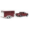 Greenlight Collectibles 1/64 2019 Ford F-150 XLT with Livestock Trailer, Hitch & Tow Series 27, 32270-D - 3 of 4