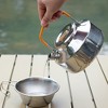 1Pc Outdoor Camping Kettle, 800ML Stainless Steel Teapot Portable Tea Kettle for Boiling Water Camp Coffee Pot Outdoor Hiking Cooking Equipment - 4 of 4