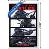 Trends International Nickelodeon Teenage Mutant Ninja Turtles - IDW Grid Framed Wall Poster Prints - 3 of 4
