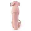 Allegra K Women's Open Toe Platform High Block Heel Ankle Strap Sandals - 3 of 4