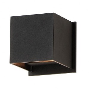 ET2 Lighting Alumilux Cube 2 - Light Wall Light in  Black - 1 of 1