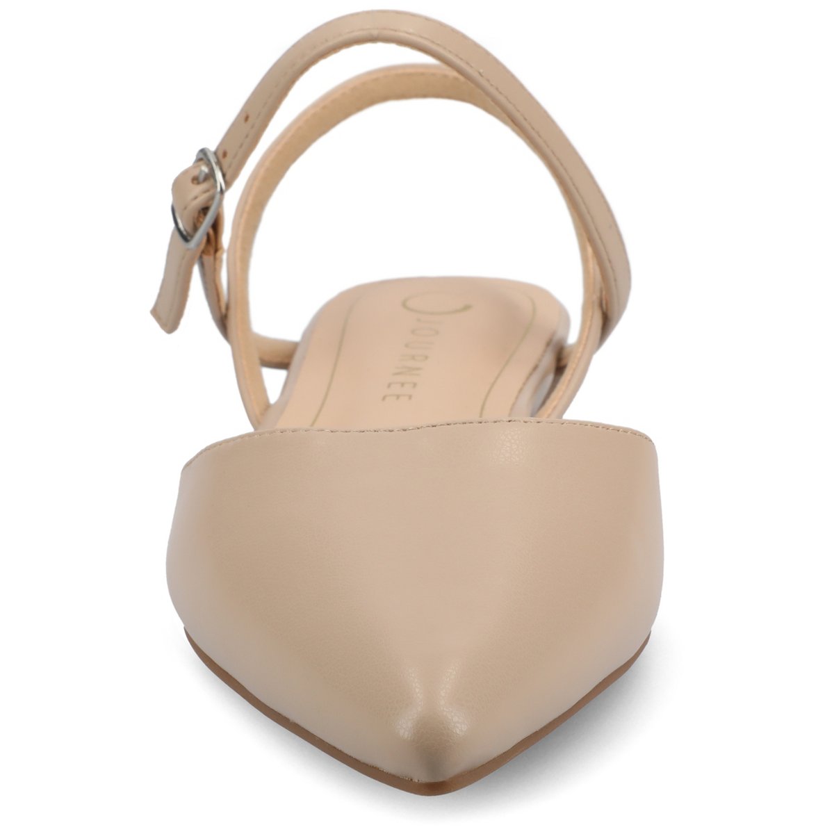 Обувь Journee Collection Journee Women's SuperNatural Shades Martine Flats, Taupe 8 — фото 6