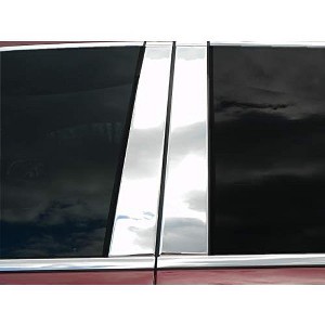 QAA is Compatible with 2019-2020 RAM Trucks RAM 4 Piece Stainless Pillar Post Trim PP59935 - 1 of 4