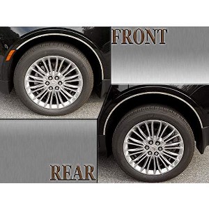 QAA is Compatible with 2017-2020 Cadillac XT5 4 Piece Stainless Wheel Well Accent Trim, 0.5" Width WQ57260 - 1 of 2