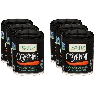Frontier Herb Spice Cayenne Mini - Pack of 6 - 0.6  OZ - 1 of 2