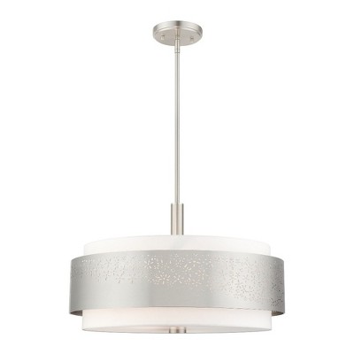 Livex Lighting Noria 5 - Light Chandelier in  Brushed Nickel
