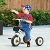 INFURNIC Baby Walkers Kids Tricycle for Toddlers 2-5 with Adjustable Seat, Toddler Bike for Children with Basket, White, 27.80"*20.90"*22.80" - 2 of 4