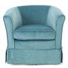 Christopher Knight Home Cecilia Modern Swivel 28.75" Barrel Club Chair - 2 of 4
