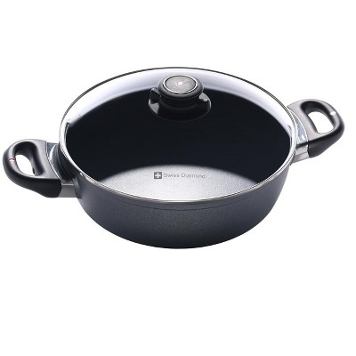 Swiss Diamond 3.2 Qt Casserole Nonstick