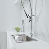 BWE Commercial Restaurant Pull-Down Double Handle Countertop Pre-Rinse Spray Utility Kitchen Faucet - 3 of 4