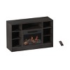 Hastings Home Electric Fireplace TV Stand – Gray - 4 of 4