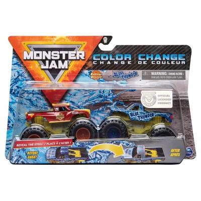 blue thunder monster truck toy