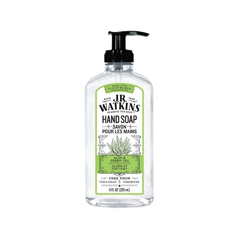 J R Watkins Aloe Green Tea Liquid Hand Soap 11oz Target