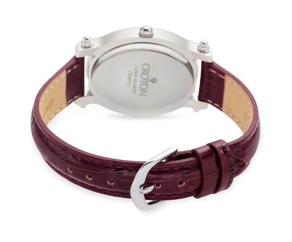 Croton Women's Brass Wristwatch - Purple