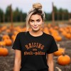 Simply Sage Market Women's Raising Little Ghouls and Goblins Short Sleeve Graphic Tee - 2 of 4