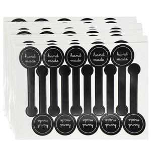 Wrapables Handmade Sealing Stickers and Labels for Boxes, Bags, Baking, Arts & Crafts, Small Businesses, Weddings, Parties (200pcs) - 1 of 4