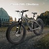 Belatt 26" Adult Mountain Bike, 21 Speed, Front Suspension, Dual Disc Brakes, 17" Steel Frame, All Terrain Bike, 85% Pre-Assembled - 3 of 4