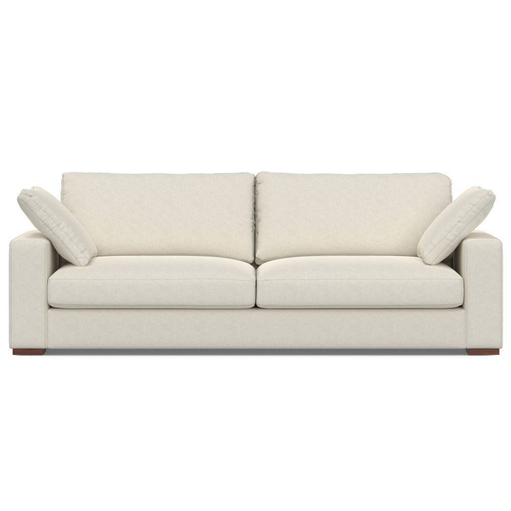 WyndenHall 96" Roscoe Deep Seater Sofa Cream