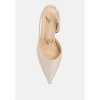 Saranna Rhinestone Embellished Suede Heel Women Sandals - 3 of 4