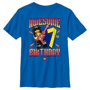 Boy's LEGO® Awesome Rock Star Birthday 7 T-Shirt - 1 of 4