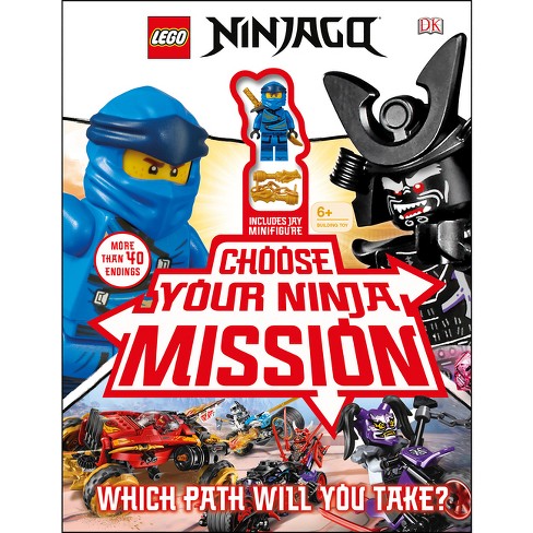 Lego Ninjago Choose Your Ninja Mission - by Simon Hugo (Mixed Media Product)