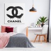 Stupell Industries Black Glam Drip Logo Canvas Wall Art - 2 of 4