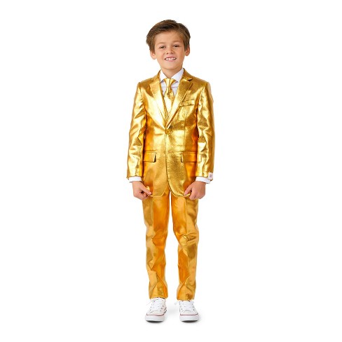 Opposuits - Shiny Gold And Silver Boys Suits : Target