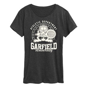 Women's - Garfield - Tennis Short Sleeve Graphic T-Shirt - 1 of 4