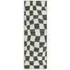Geometric Area Rug Washable Rugs, Farmhouse Living Room Rugs for Bedroom, Contemporary Low Pile Non-Slip Rug - 3 of 4