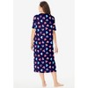 Dreams & Co. Plus Size Long Print Sleepshirt - 3 of 4