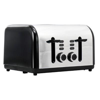 Black And Decker 4-slice Toaster With Extra Wide Slots In Black : Target